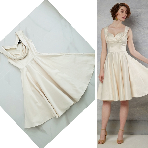 CANDICE WINN New Orleans “Honey” Swing Dress Sz 2 - Picture 1 of 15